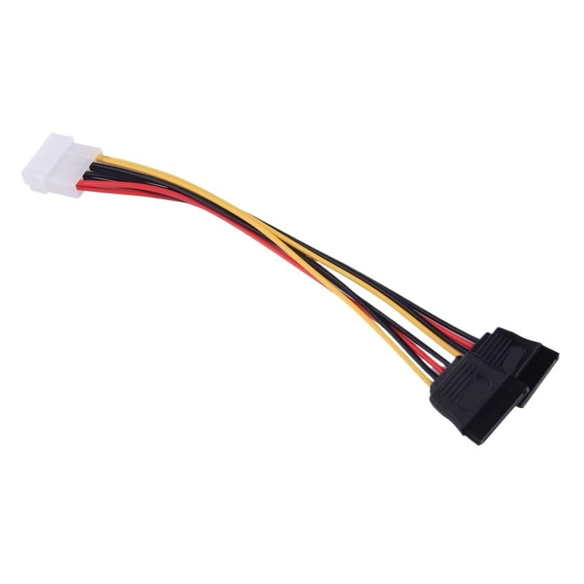 Cable adaptador de alimentación 4Pin IDE a 15Pin SATA miniatura 4