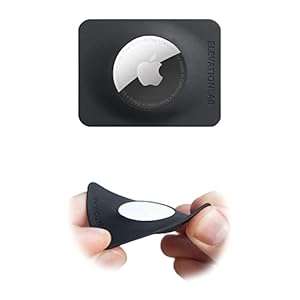 TagVault – AirTag Wallet Holder Compact (Single) | Thin & Flexible, Stays Hidden, Patent Pending | Elevation Lab