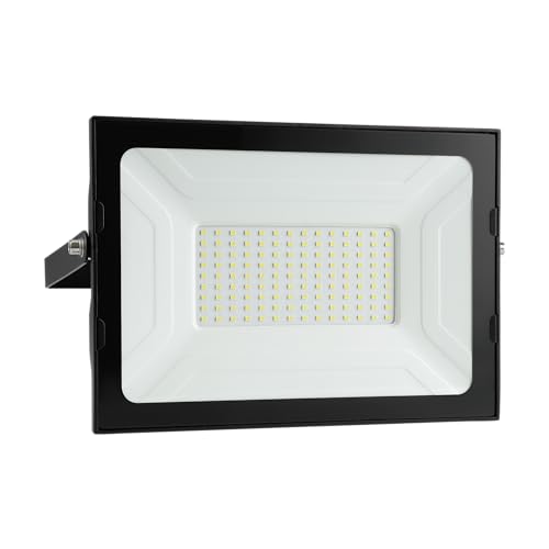 Eglo LED Outdoor wall Spotlight Faedo 3, Outside Light Made of Black Aluminium, Porch Lighting, Neutral White lamp, IP65