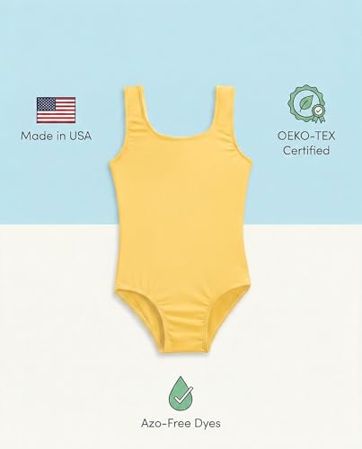Image of Girls' UPF 50+ Swimsuit in One Piece by City Threads