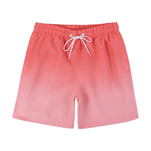 SUNDAY ROSE 3 Pack Mens Swim Trunks with Mesh Lining Quick Dry Swim Shorts Bathing Suit for Men2