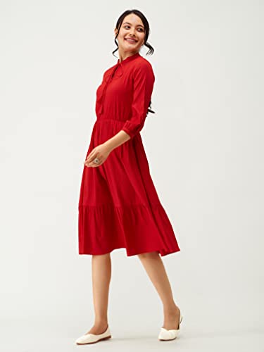 Image of AASK Women Fit and Flare Dress
