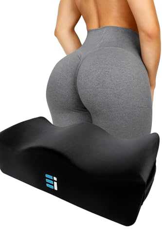 ERGONOMIC INNOVATIONS BBL Pillow After Surgery for Butt - Sit Better After Your Brazilian Butt Lift - Butt Pillow for Post Surgery Recovery - Supports 240 lbs (Cojin para Cirugia de Gluteos)