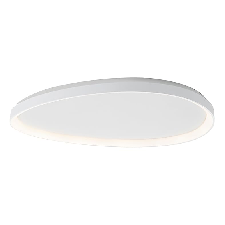 Plafonnier LED Lotus 60W blanc pour une chambre moderne