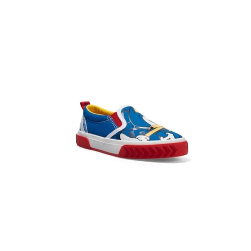 Image of Ground Up Sonic and Shadow Slip On Shoes for Boys