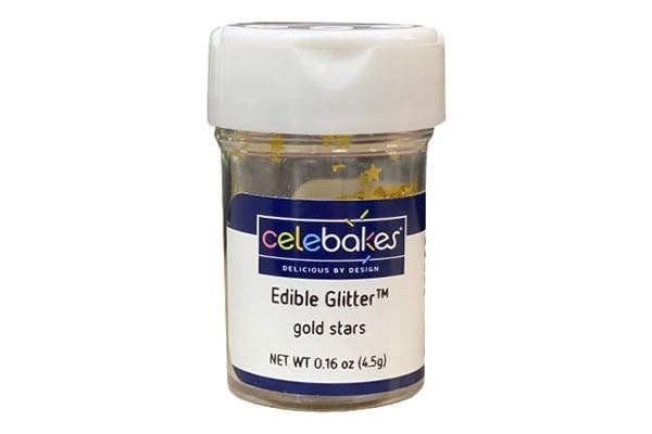 CK Products Gold Stars Edible Glitter 4.5 Grams