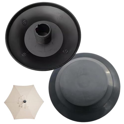 AZIDWERYQ Tapa de Paraguas de 2 uds, Piezas de Repuesto de sombrilla de Patio de 4, 3 Pulgadas, Cubiertas de Punta de plástico, Piezas de Repuesto de Patio