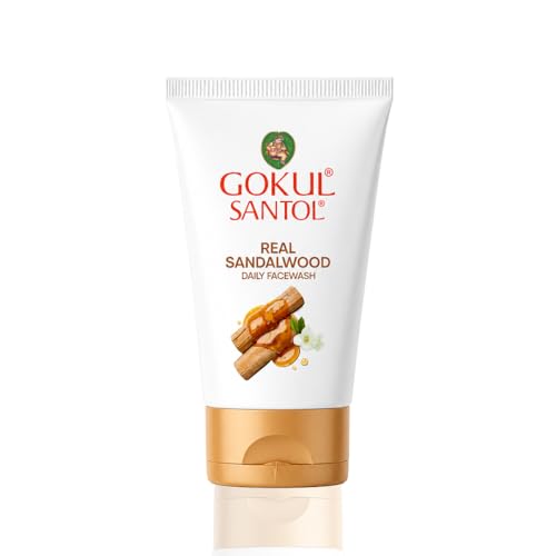 Image of Gokul Santol Sandalwood Facewash - Purifying and Nourishing Cleanser for All Skin Types 30gms pack of 3
