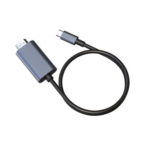 ZBIianxer USB C HDTV Konverterkabel, 4K30Hz Display, kompatibel für Smartphones, Laptops, Spielesysteme, stabiles Signalübertragungskabel