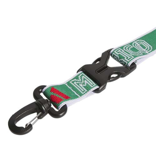 Image of adidas Unisex Adult Lanyard for Keys, ID Badge Holder, Keychain with Breakaway Buckle