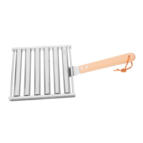 CIYODO Hot Dog Holder BBQ Roller Stainless Steel Sausage Rack Versatile Accessory for Outdoor Grilling Indoor Cooking