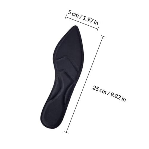 Beaupretty 2 pares de plantillas para tacones altos tamaño 34-39 miniatura 2