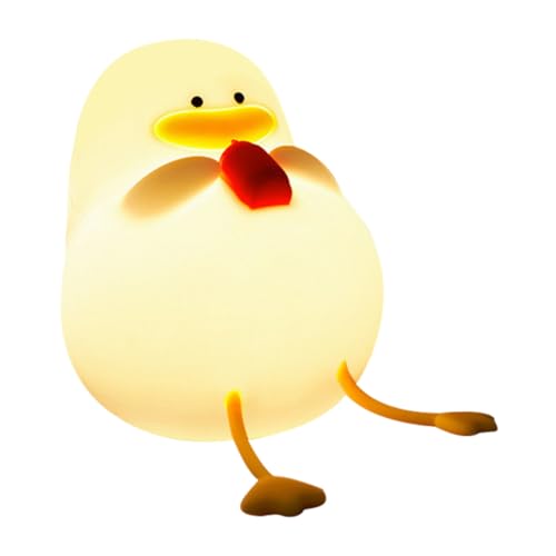 Lámpara de noche de silicona Gatuida con forma de pato