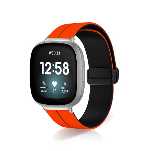 [ReHowy] oh Fitbit Versa 4 / Versa 3 / Sense 2 / Sense Ή VR e͐ oh C obNt TCY߉\ xg Rp`u Fitbit Versa 4 / Versa