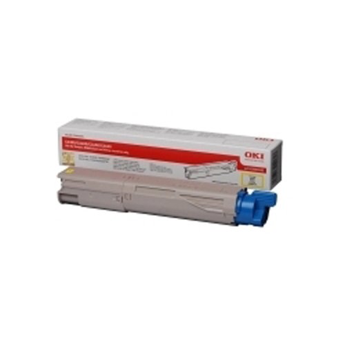 Toner OKI 43459433 jaune original et consommable pour imprimante laser OKI C 3600 N