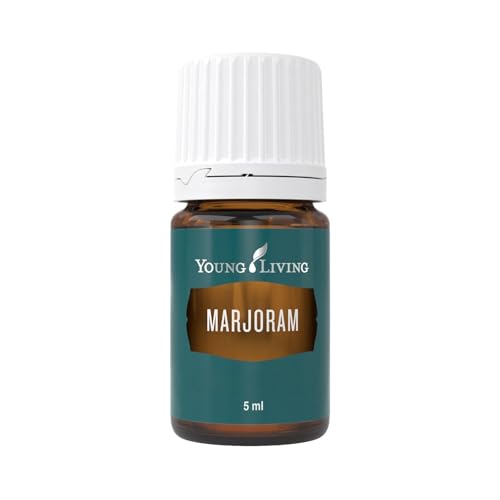 Young Living Marjoram Essential Oil | 5 ml | Aromatherapy for Relaxation & Comfort | Ideal for Massage & Diffusion | Calming Herbal Scent for a Peaceful Environment