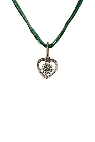 Preisvergleich Produktbild Trachten Halskette Brezel, Edelweiß, Herz, viele verschiedene Motive, Formen und Farben