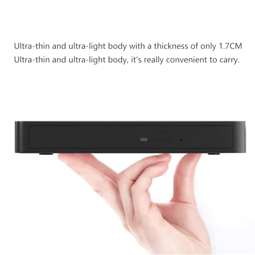 Graveur de disque externe multifonction compatible Windows et Mac