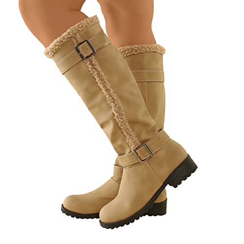 Bottines longues décontractées contre les pieds froids et fatigués