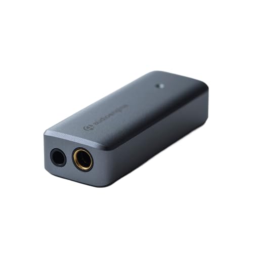 Image of Audioengine HXL Balanced Portable DAC and Headphone Amplifier - 4.4mm Balanced Output, 520mW Power, Hi-Res Audio for Audiophile Headphones