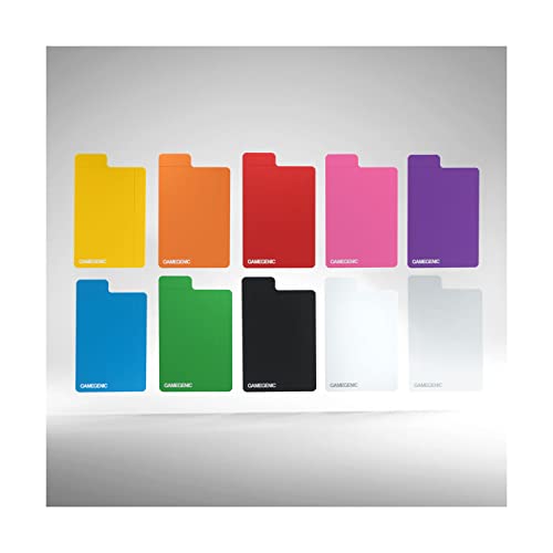 Gamegenic Flex Card Dividers (Pack of 10), Multicolored