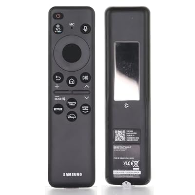 Dan's Originals BN59-01455A / TM2360E Eco Smart TV Remote Control | Voice | SolarCell - Compatible with Samsung TV's QLED TV Series S95C, LS03D, QN50, QN55, QN60, QN65, QN70, QN80, QN85, QN90