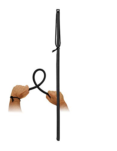 Canne en PVC noir Kiotos pour soutien et marche au quotidien