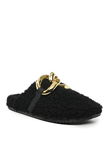 CLOUDAIR Fantsie Womens Fuzzy Slippers for House, Indoor & Outdoor - Furry Faux Plush Slipper - Lightweight & Comfortable Winter Shoes with Rubber Outsole