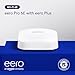 Amazon eero Pro 6E mesh wifi router with 1 month free eero Plus (auto-renews) - Coverage up to 2,000 sq. ft., Connect 100+ devices, 1-pack
