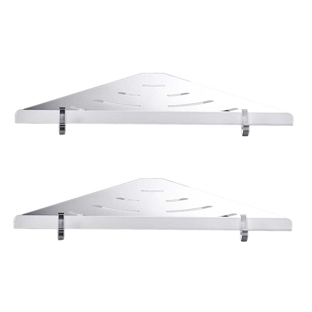 Étagère de salle de bain d'angle pour ranger sans percer le carrelage