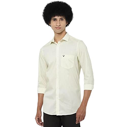 Image of Allen Solly Printed Polyester Cotton Regular Fit Mens Casual Shirt (S22SFMMOFZ15316-P)