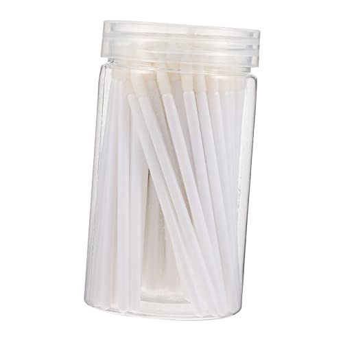 VICASKY 100pcs Disposable Lip Brush Makeup Tool Retractable Lipstick Applicator Lipstick Gloss Wands Lip Gloss Brush Beauty Accessory Set