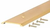 36in. Bright Gold Heavy Duty Flat Top Saddle Thresholds