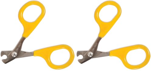 Image of JW Pet GripSoft Cat Nail Clippers Non-Slip Handle, One Size Fits All (Pack of 2)