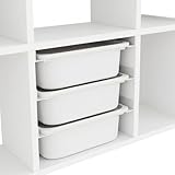 Schienensystem für Trofast Boxen – Passend für IKEA Kallax & Expedit, Halterung für Spielzeugkisten, Boxensystem 6 Schienen