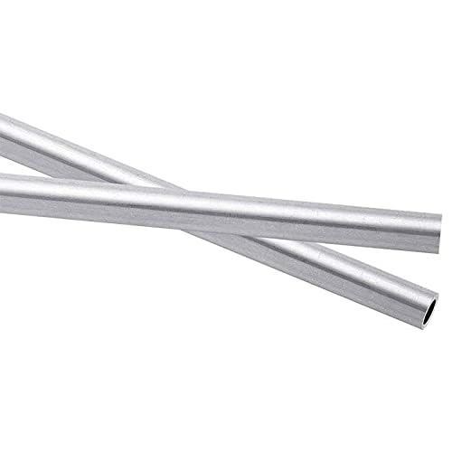 1 Foot 925 Sterling Silver Seamless Heavy-Wall Tubing Round Hard OD 3.56mm (0.14") Wire Setting Bead Jewelry Making by CRAFT WIRE