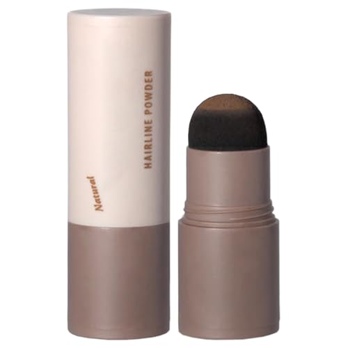 Polvo Cubridor Capilar,Cobertura para Canas Polvo Capilar - Maquillaje Temporal Voluminizador para Entrevistas Fotos Viajes Bodas