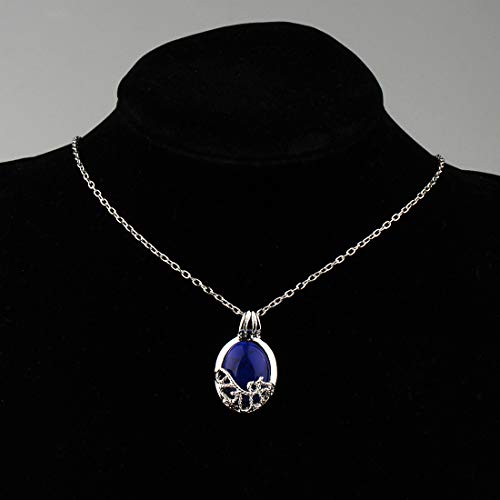 CENWA Vampire Vervain Charm Necklace Vampire Fans Gift Halloween Jewelry3