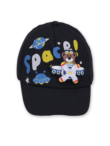 Image of PASSION PETALS Summer Dino Rockstar Baseball Cap for Kids Boys and Girls 2-4Years