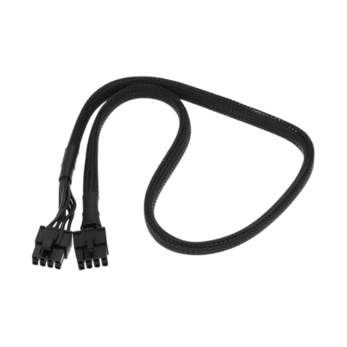 eMagTech Cable de Alimentación para CPU de 8 Pines A 8 Pines Calibre 18 AWG Compatible con EVGA Supernova 550-1300 G2 G3 P2 B3 G5 70 Cm