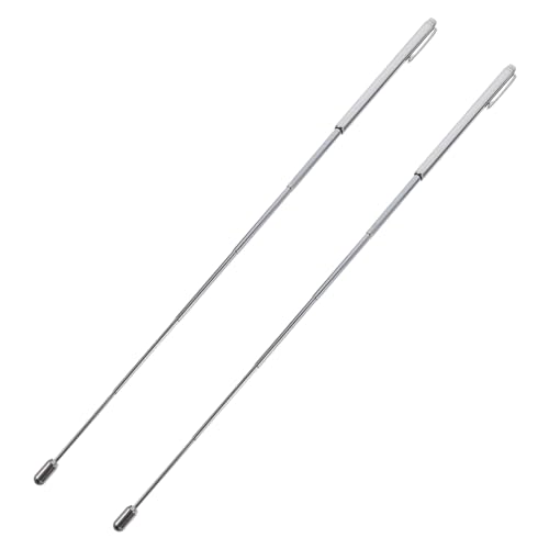COSMEVIVI Divining Rods 2pcs Flexible Dowsing Rods Smooth Rotation for Outdoor Use for Friends
