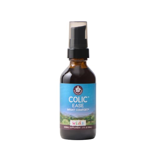 Image of WishGarden Herbs Colic Ease, Herbal Gas Relief for Infants, 2oz | Organic Fennel, Catnip & Peppermint, Soothes Baby Tummy Discomfort, Gluten-Free, Vegan
