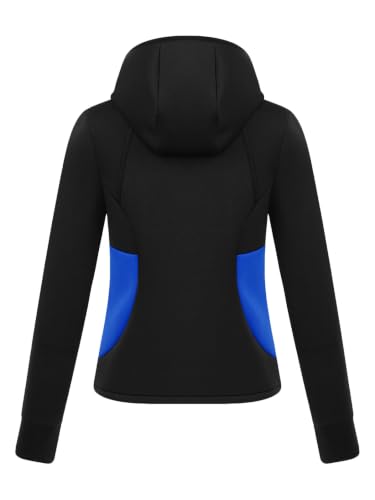 Chaqueta de baño impermeable para mujer con capucha para exteriores miniatura 6
