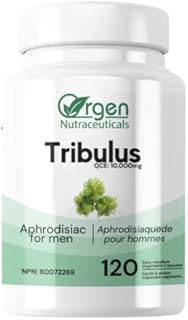 Orgen Tribulus Terrestris Extract 120ct Capsules QCE 10,000mg - Natural aphrodisiac for men