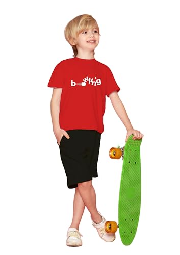 Image of Yazh Texworld Boys Round Neck Blended Cotton T-Shirts | Regular Fit | Half Sleeve | Casual Wear | Trendy | Combo Pack of 5 | Multicolor | Soft, Durable, and Stylish for Everyday use