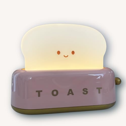 Lámpara de noche LED en forma de tostadora con temporizador