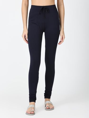 Image of Robinbosky Cotton Churidhar Leggings for Women - Stylish, Stretchable & Flattering Fit for All-Day Comfort