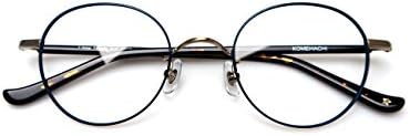Komehachi - Round Thin Full Rim Prescription Ready Clear Lens Reading Eyeglasses