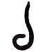 E-TING Cat Monkey Cosplay Tail Long Fur Headband Earclip Neko Anime Cosplay Lady Girls Party Costume(Black)