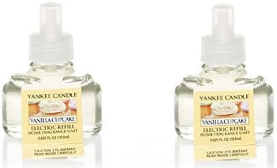 Yankee Candle Scent Plug Refill, Vanilla Cupcake (Pack of 2)
